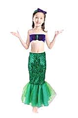 Deniz Kızı Kostümü Sparkle 5-6 Yaş